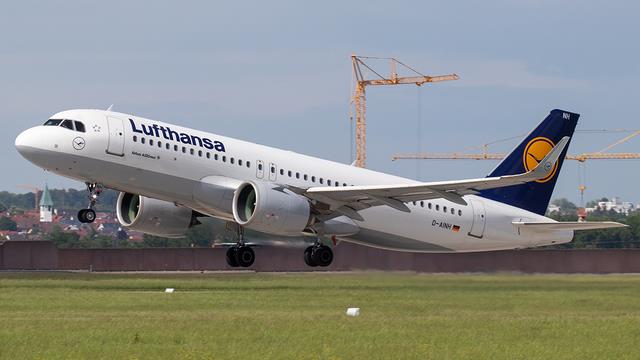 D-AINH:Airbus A320:Lufthansa